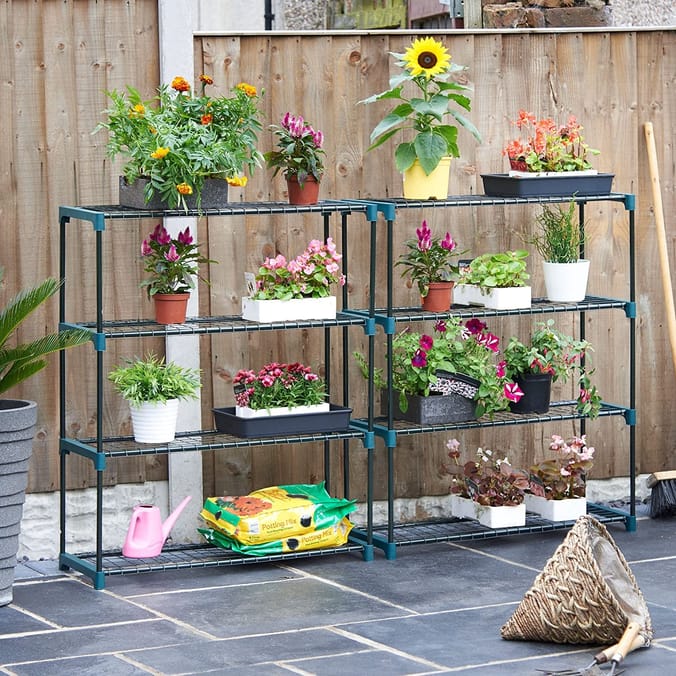 Greenhouse Plastic Shelf- 4 Units