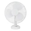 Status: 12" Oscillating Desk Fan - White