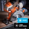 VonHaus Cordless Circular Saw with 3.0Ah Li-ion 20V MAX Battery