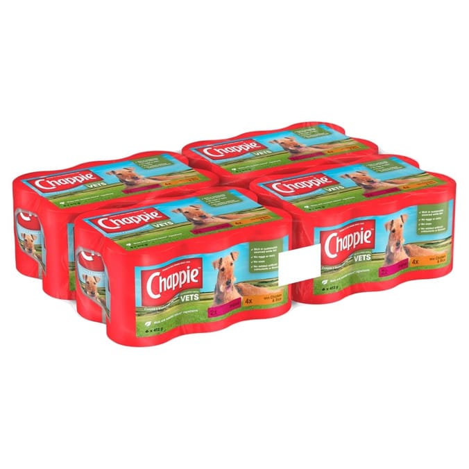 Chappie Favourites Adult Dog Food 24 Can Jumbo Pack, 5000166078146