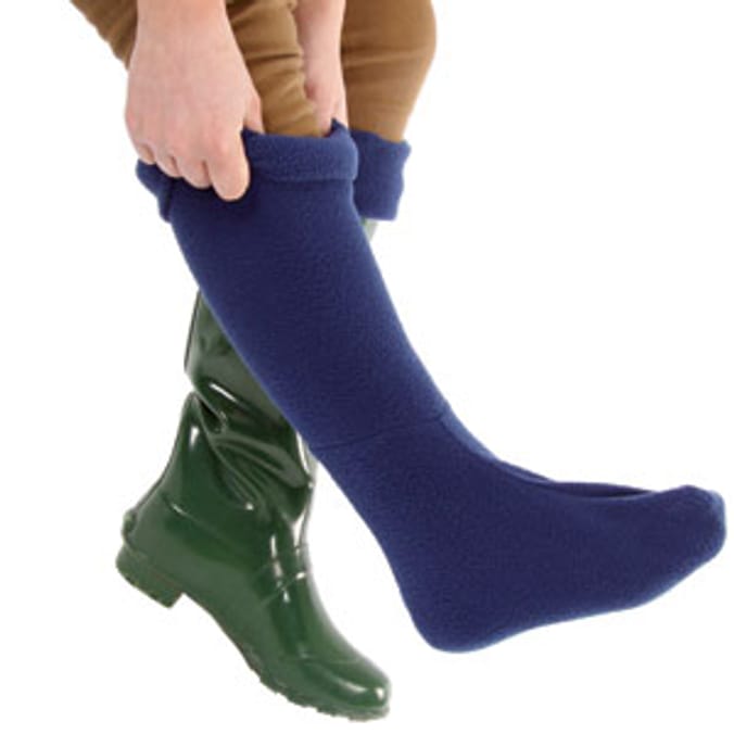 Wellington Boot Blue Socks Large 9 12 clothes wellies Home