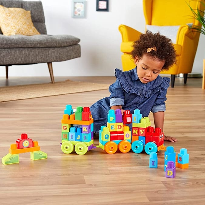 Mega bloks cheap abc learning train