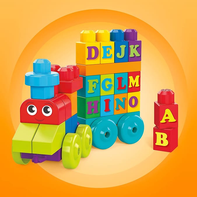 Mega bloks alphabet store train