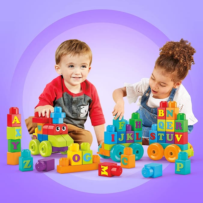 Mega Bloks ABC Learning Train - Playpolis