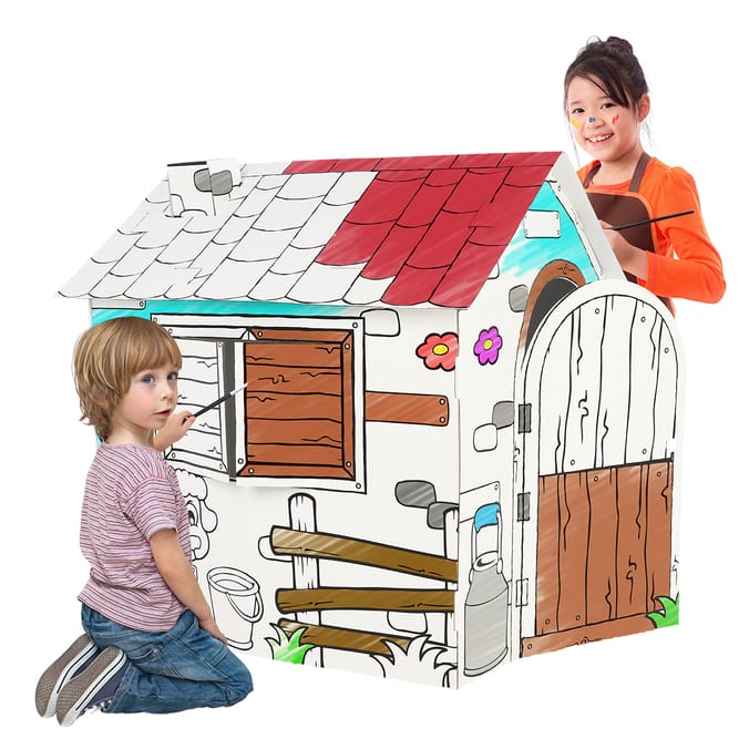 Discovery kids colour and cheap play house