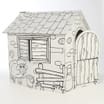 Create & Play: Colour Your Own Playhouse