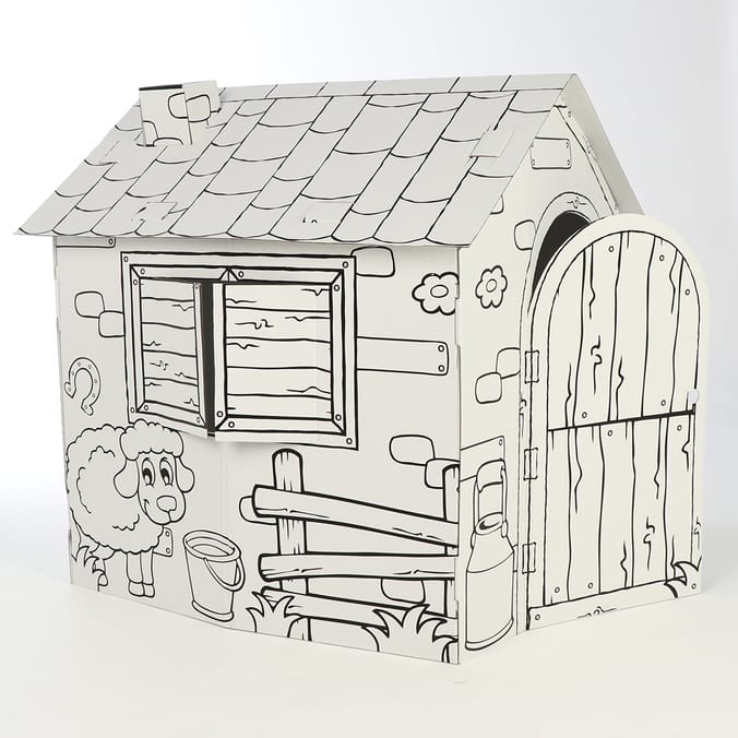 Create & Play: Colour Your Own Playhouse