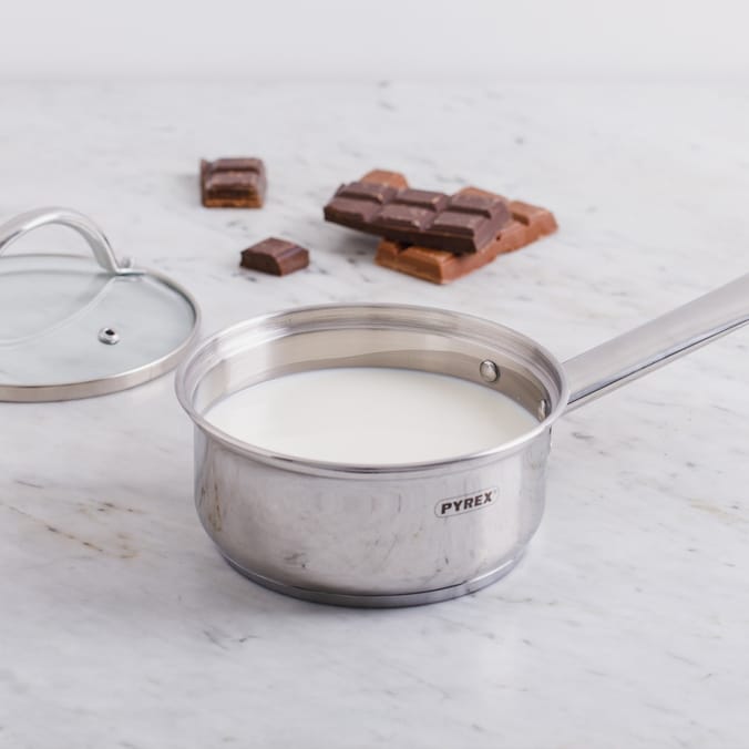 Pyrex Master Induction 14cm Stainless Steel Saucepan, pans cookwares