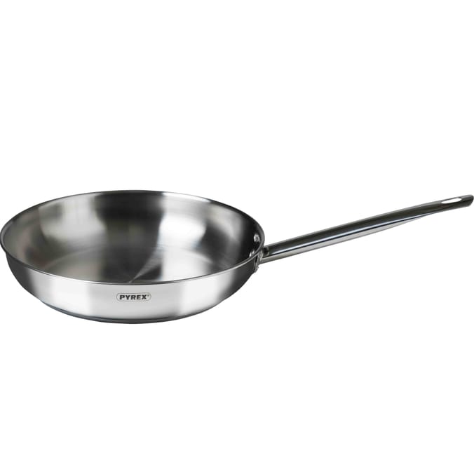 Pyrex Master 26cm Stainless Steel Frying Pan pans pan's set sets set's