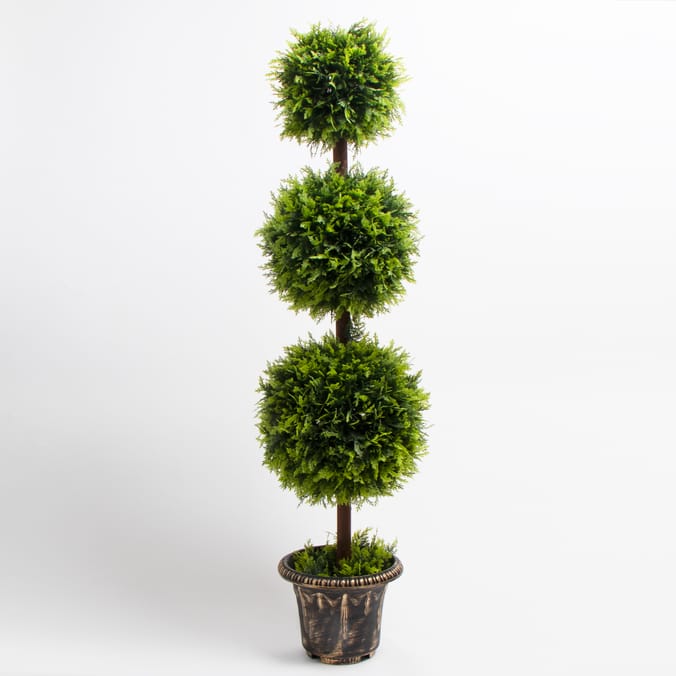 Jardin Artificial Treble Ball Topiary Tree, indoor , outdoor, garden