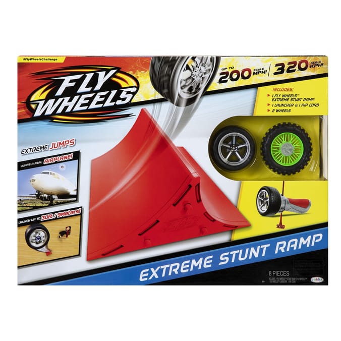 Fly Wheels Extreme Stunt Ramp, car, cars, toy, toys, stunts