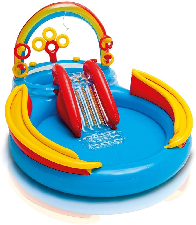 Intex Rainbow Play Centre, centres water outdoor pools gardens paddling