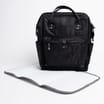 Pure Baby: Changing Bag with Foldable Changing Mat - Black