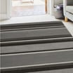 Carved Stripe Grey Rug 160 x 230cm