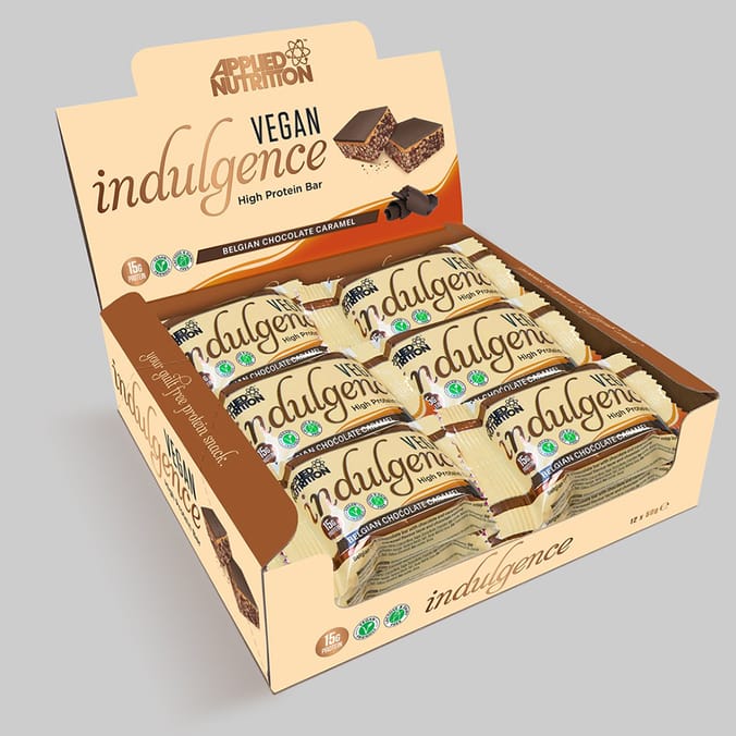 Applied Nutrition Vegan Indulgence High Protein Bars Belgian