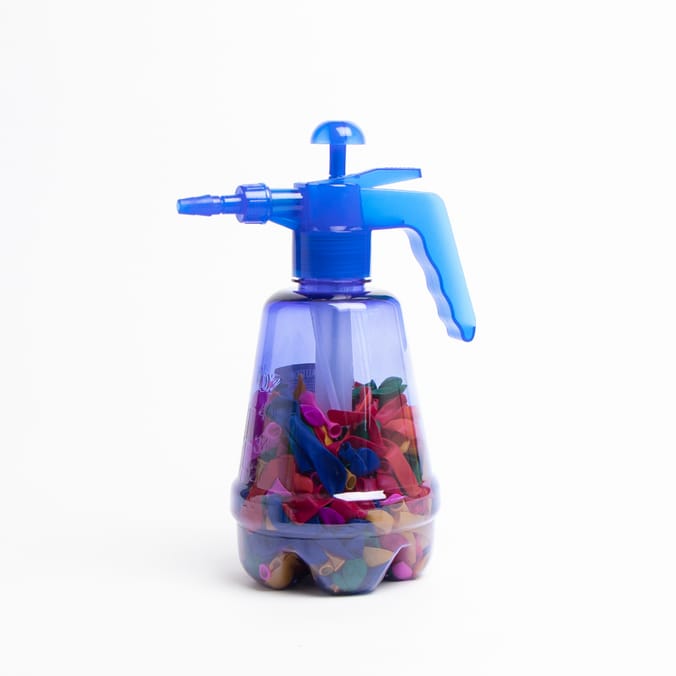 Splash Down Water Balloon Pump with 500 Balloons Home Bargains