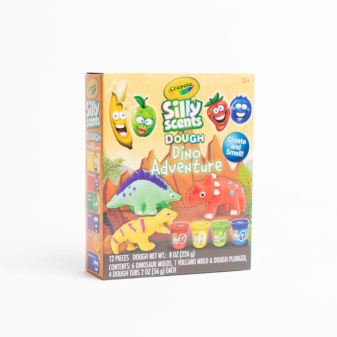 Crayola: Silly Scents Dough Dino Adventure, mold, molding, art, arts ...