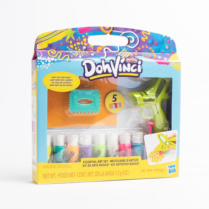 Hasbro Play-Doh DohVinci Kids Art Set Age 6+ 8 Colors FREE