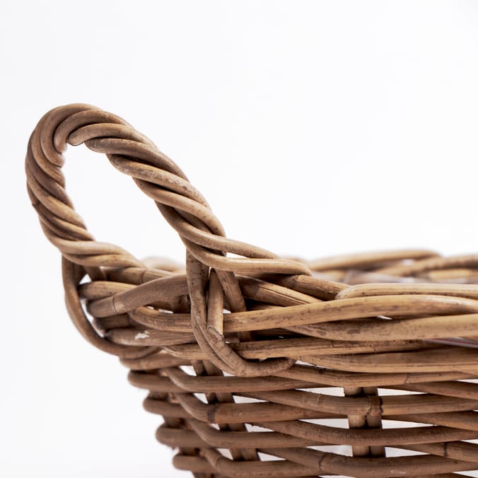 Basket Weave Planter woven plant plants potato handles handle garden