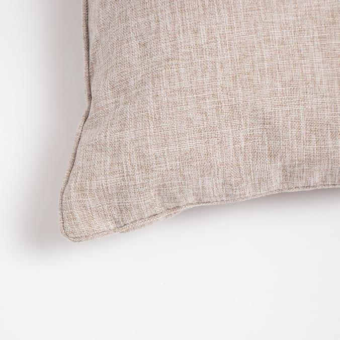 The Outdoor Living Collection Feather Filled Cushion Beige, cushions