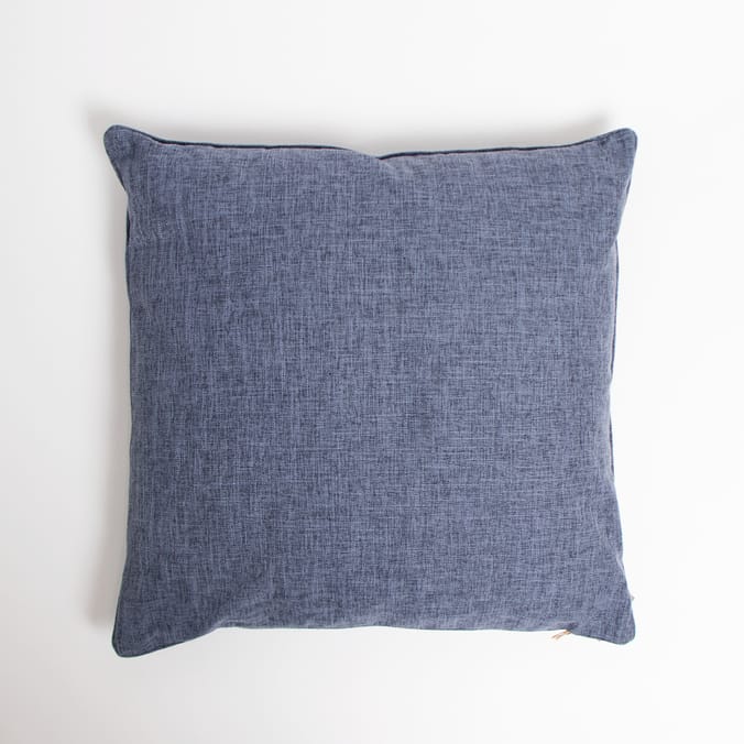 The Outdoor Living Collection Feather Filled Cushion Blue, cushions
