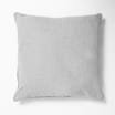 The Outdoor Living Collection Feather Filled Cushion: Grey