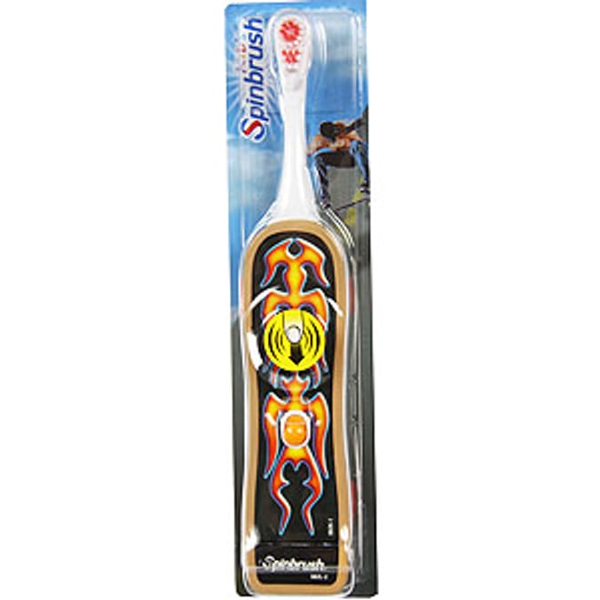 Kids SpinBrush Electronic Toothbrush Skateboard Home Bargains