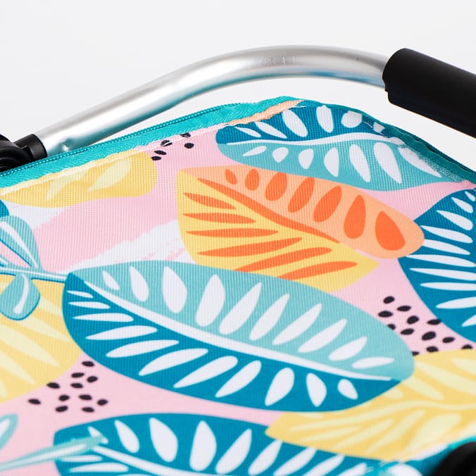 Hello Summer Foldable Cooler Picnic Basket Botanical, picknick