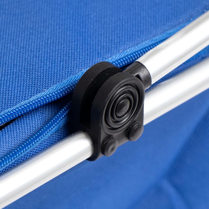 Hello Summer Foldable Cooler Picnic Basket Blue, picknick piknik