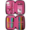 Hello Kitty 2 Tier Filled Pencil Case