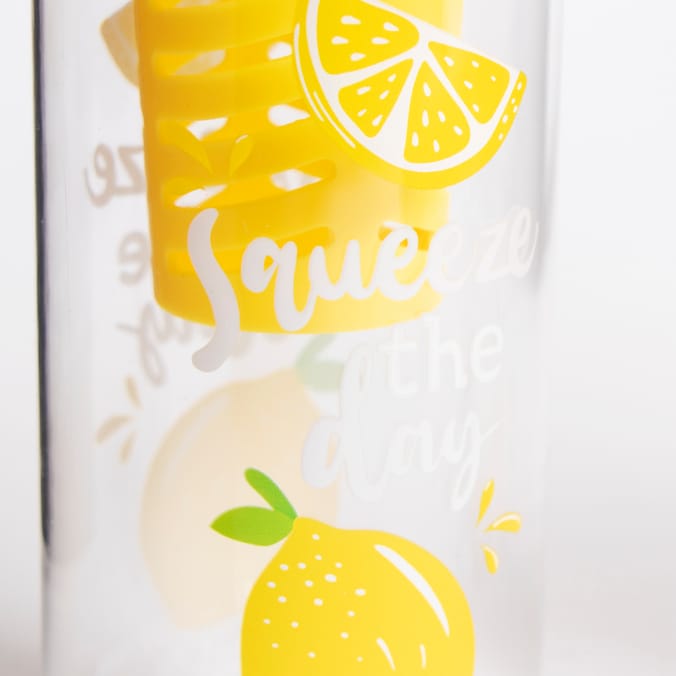 Live Healthy Fruit Infuser Water Bottle Yellow/ Red, bottles