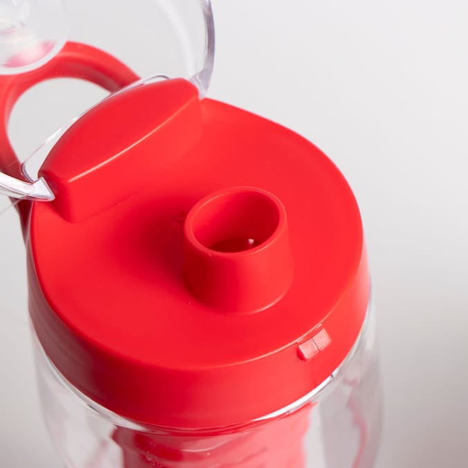 Live Healthy Fruit Infuser Water Bottle Yellow/ Red, bottles