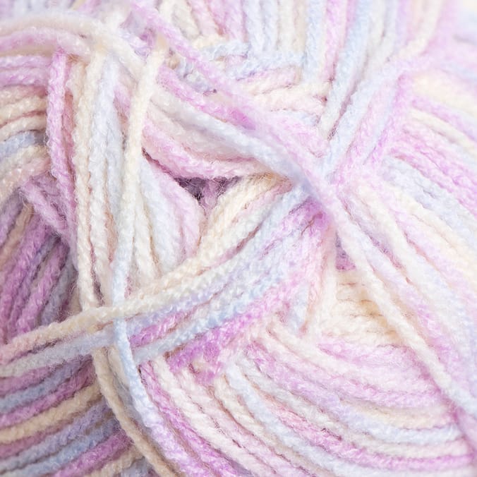 Crafty Things Printed Yarn Multi/Pastel (6 x 50g), knitting