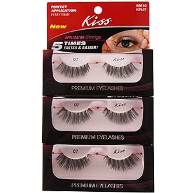 Kiss Premium Eyelashes 7 Pack 3's Home Bargains