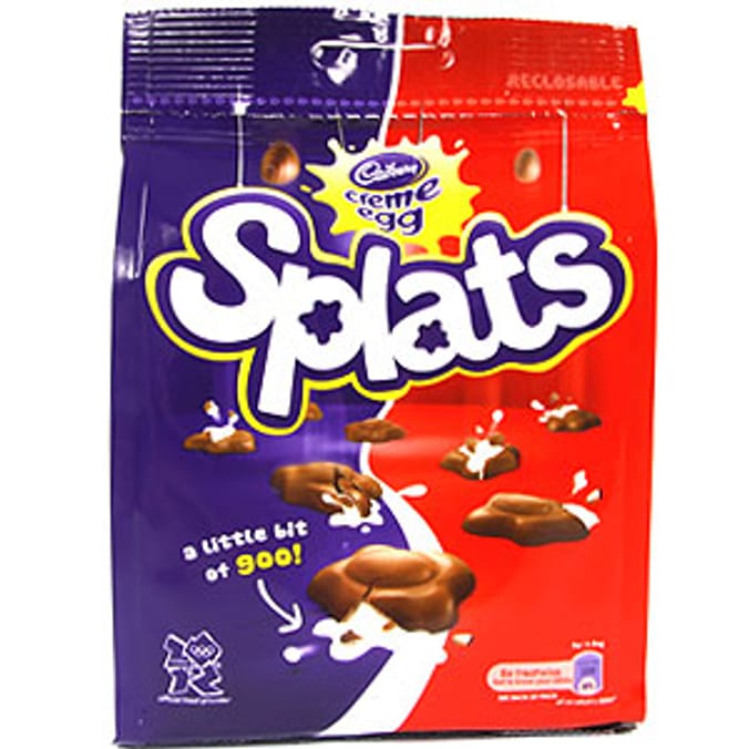 Cadbury Creme Egg Splats 165g Bag