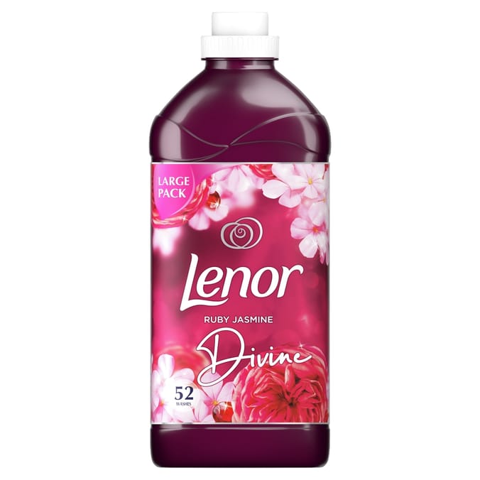 Lenor Fabric Conditioner Ruby Jasmine (52 Washes) Home Bargains