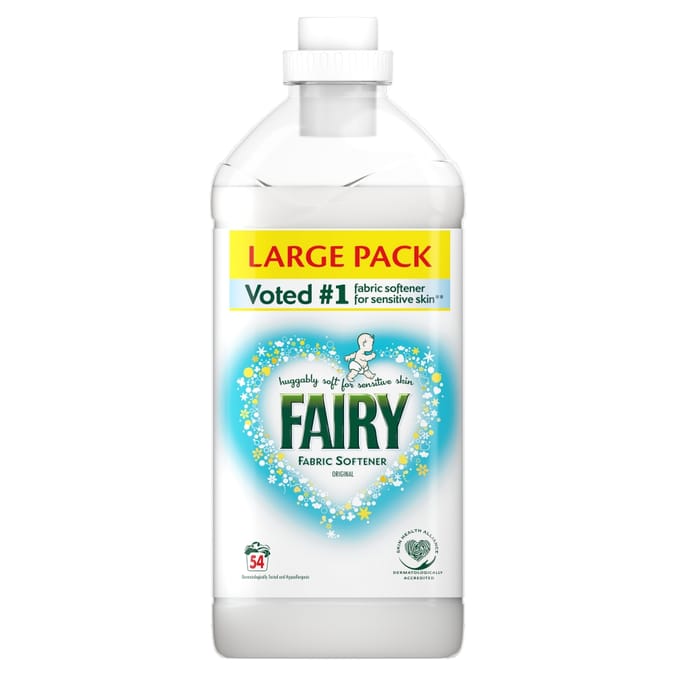 Fairy Non Bio Fabric Conditioner Original (54 Washes) Home Bargains