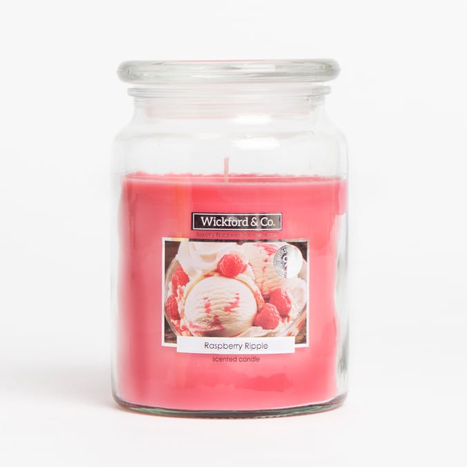Wickford & Co Raspberry Ripple (Case of 6) , scented candles, candels