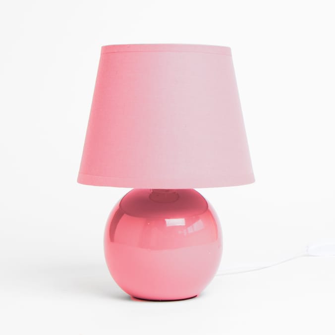 Pink mini deals lamp