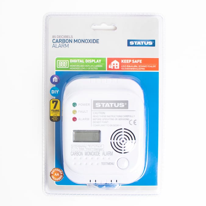 Status Carbon Monoxide Alarm Home Bargains