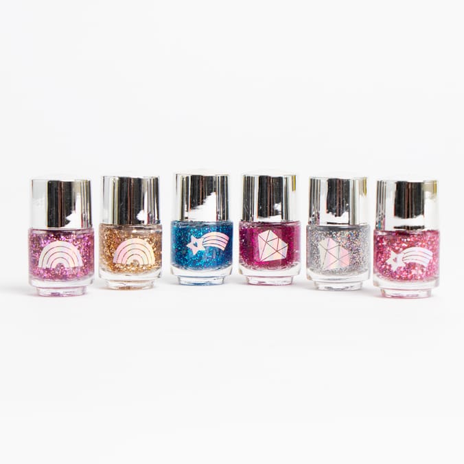 Dreamer 6 Set Nail Polish (6 x 6ml), glitter, plish, varnish, unicorn