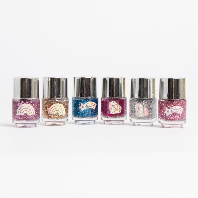 Dreamer 6 Set Nail Polish (6 x 6ml), glitter, plish, varnish, unicorn