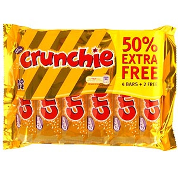 Cadbury's Crunchie:  6 Pack