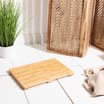 Bathroom Bamboo Duck Board: Natural