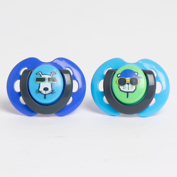 Tommee Tippee Fun Soother 2 Pack 06m dummy dummies soothers soother's