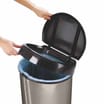 Moda 45 Litre Touch Lid Bin - Silver