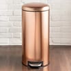 Open Kitchen: 30 Litre Pedal Bin - Copper