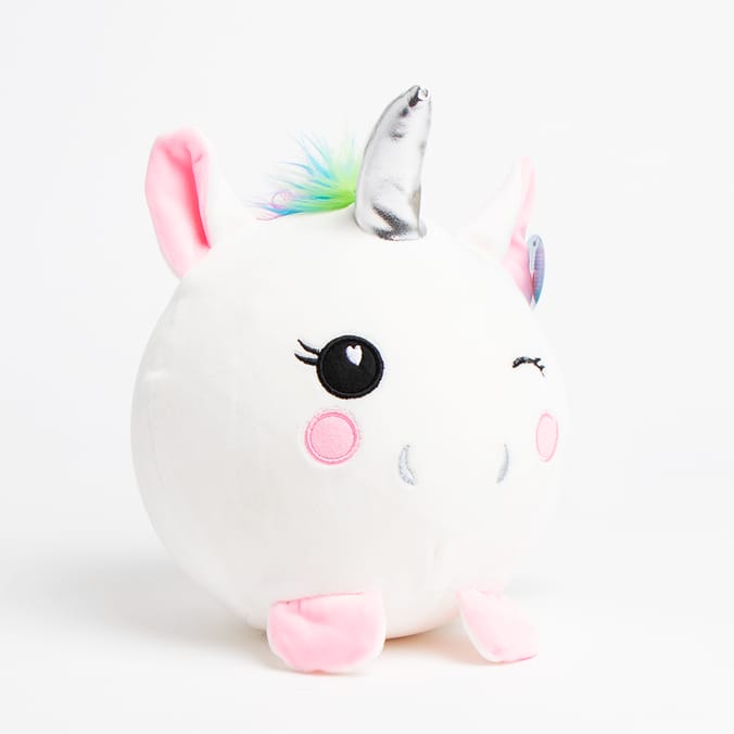 Jumbo Squeezems Plush Unicorn uni corn magic magical creature mythical ...