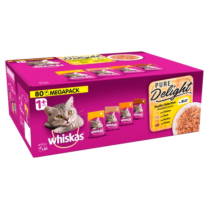 Whiskas clearance 40 megapack