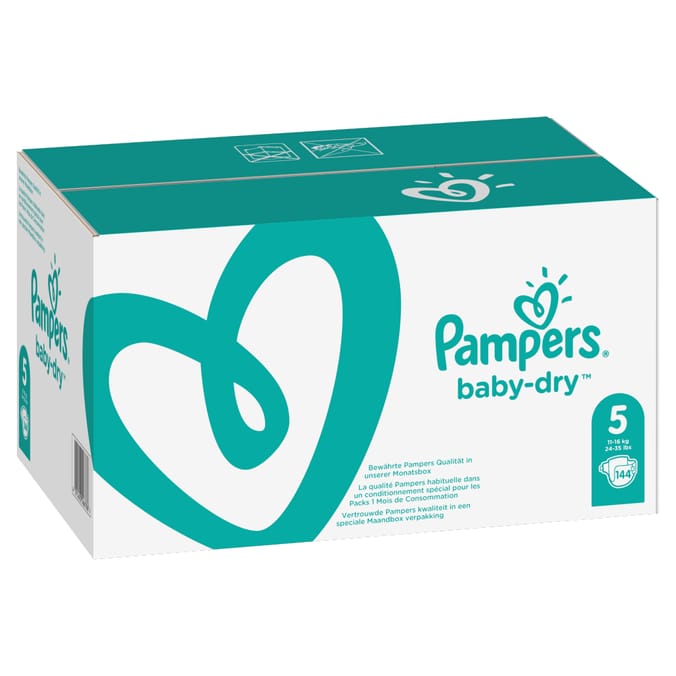 Pampers baby hot sale dry 5 144